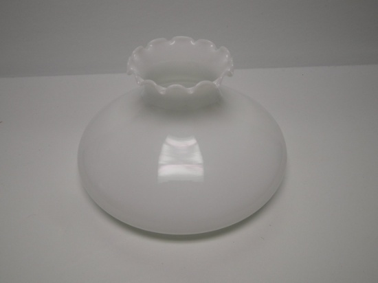 White Glass Lamp Shade