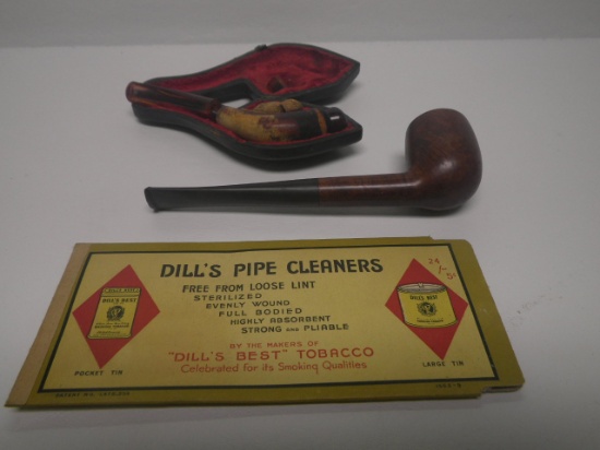 Vintage Pipes & Pipe Cleaner