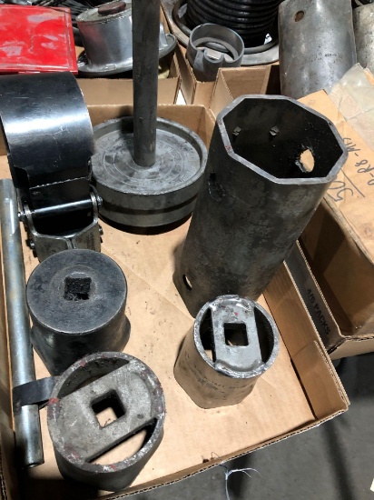 Axel nut sockets/ seal driver/ band wrench