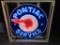 PONTIAC SERVICE tin Neon sign 48