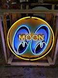 MOON EYES tin Neon sign 36