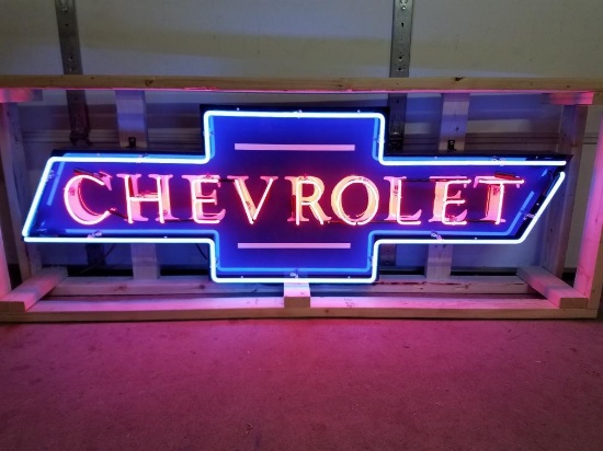 Chevy Bowtie Neon sign- 6ft