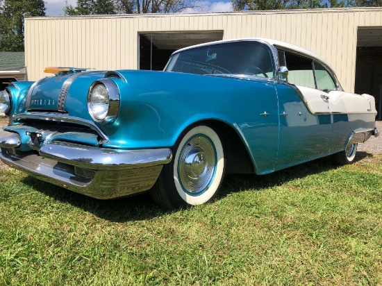 1955 Pontiac Starchief Blue/ white