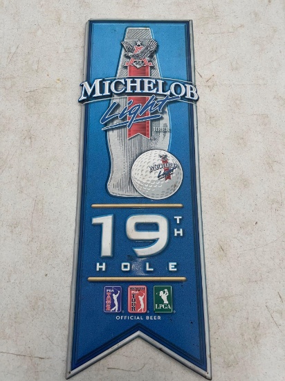 Michelob Light Golf Sign