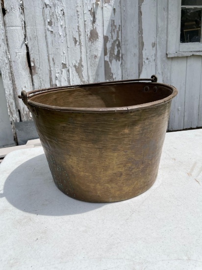 Brass coated kettle
