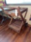 Teak wood table Party tray