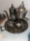 Antique Tea pot ware w/ tray