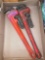 RIDGID 2- pipe wrenches