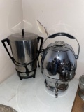 Vintage electric percolating coffee pots
