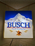 Busch Beer lighted sign