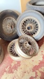 USED Wire Wheels for Austin Healey