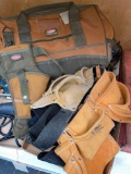 Tool belts and Bucket Boss contractor bag