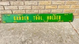 Antique Metal Garden Tool Holder