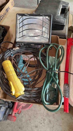 Utility light & misc. electric cords
