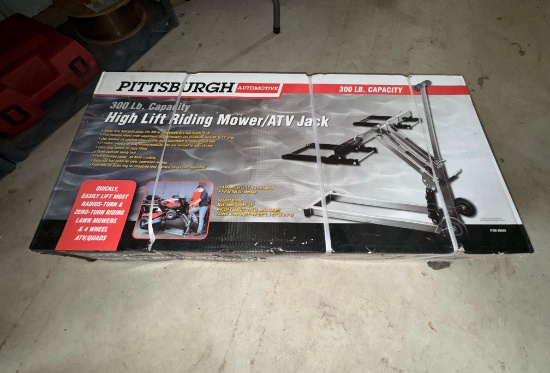 Pittsburgh 300lb High Lift Riding Mower/ATV Jack NIB