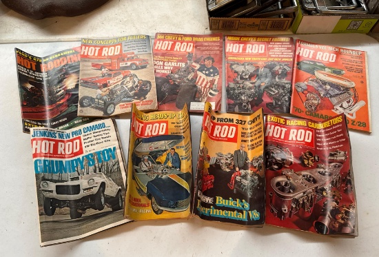 Vintage Hot Rod Magazines