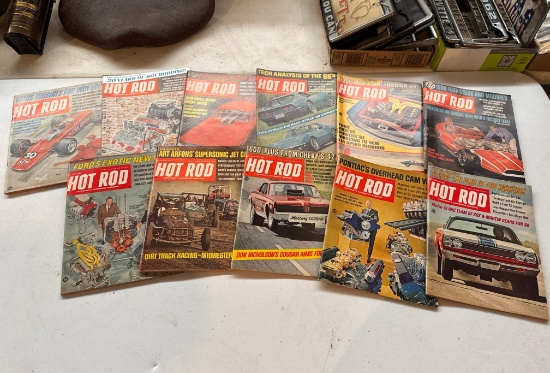 Vintage Hot Rod Magazines