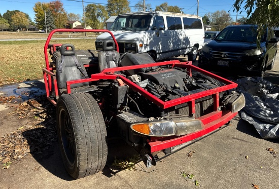 Homemade 3 Wheel Slingshot w/ 3800 Supercharged V6