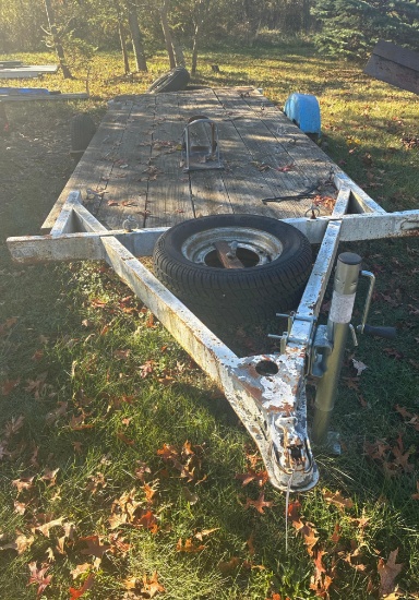 14x6 Motorcycle Trailer and Tires