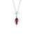 High Quality Burmese Ruby & Diamond Pendant