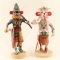 Lot of 2 Hopi Kachinas