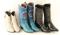 Three Pairs Cowboy Boots