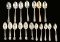 Lot of Collector's Spoons