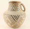 Anasazi Puerco Black & White Handled Vessel