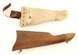 Reproduction 1885 Horse Pistol Stock