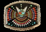 Inlaid Zuni Buckle