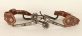 Vintage Fancy Engraved Spurs