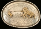 Classic Sterling Western Belt Buckle