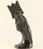 Santa Clara Blackware Kachina