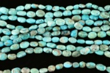 Lot of 10 Beaded Turquoise Strands