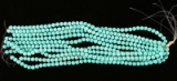 Lot of 10 Turquoise Bead Strands