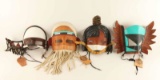 Lot of 4 Native American Masks