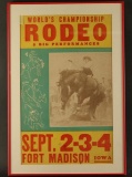 Vintage Rodeo Poster