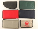 Collection of 6 Soft Pistol Cases