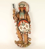 Indian Chief Wall Hanging