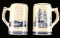 (2) Dutch Blue and White Mugs