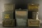 Lot of 7 Empty Ammo Cans