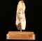 Scrimshaw Wolf Art Piece