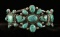 Native American Cluster Cuff Bracelet
