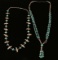 Lot of 2 Native American Necklaces