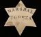 Old West Marshal Topeka Kansas Law Badge