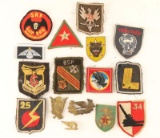 Group of Vietnam Military Pins & Patches