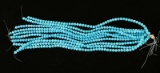 Lot of 10 Turquoise Bead Strands