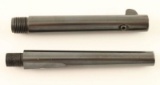 Collection of Two Colt Barrels