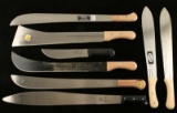 Lot of 8 Machetes