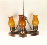 Wagon Wheel LIght Fixture